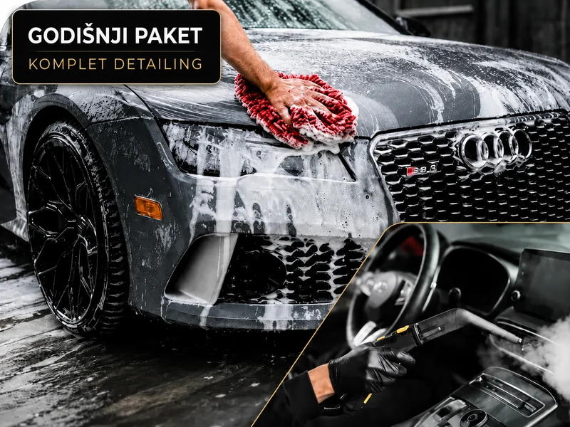Čišćenje eksterijera i enterijera automobila