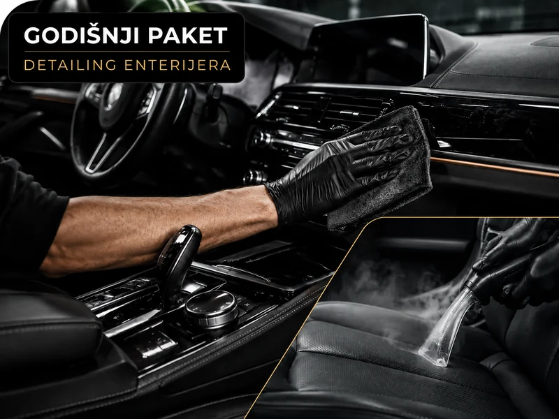 Čišćenje enterijera automobila